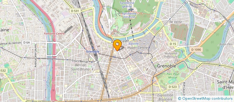 localisation de l'entreprise SCI GENGIS  GRENOBLE