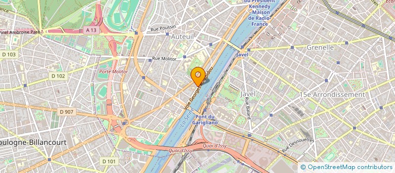 localisation de l'entreprise SCI GENI  PARIS