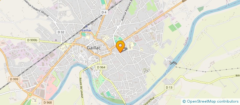 localisation de l'entreprise SCI GENI à GAILLAC