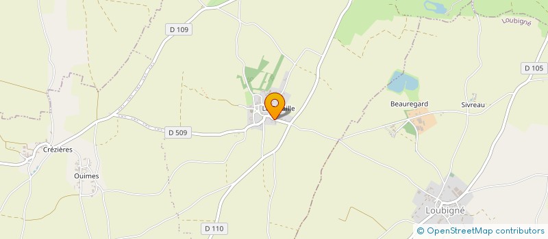 localisation de l'entreprise SCI GENIE  ALLOINAY