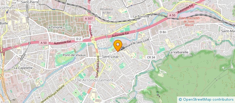 localisation de l'entreprise SCI GENIE à MARSEILLE