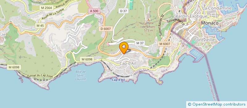 localisation de l'entreprise SCI GENIE CAP D'AIL  CAP-D'AIL