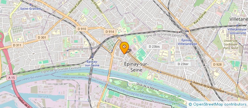 localisation de l'entreprise SCI GENIESTAR à EPINAY-SUR-SEINE