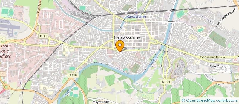 localisation de l'entreprise SCI GENIS à CARCASSONNE