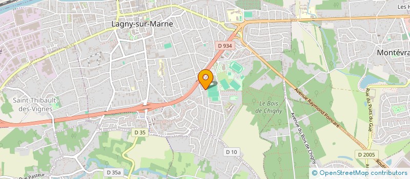 localisation de l'entreprise SCI GENIUS  LAGNY-SUR-MARNE