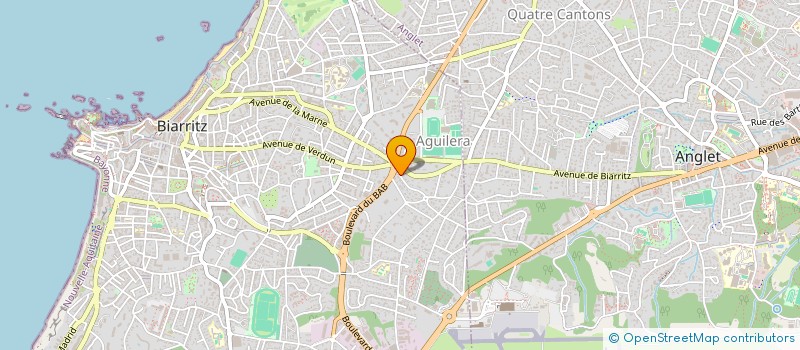 localisation de l'entreprise SCI GENLASS à BIARRITZ