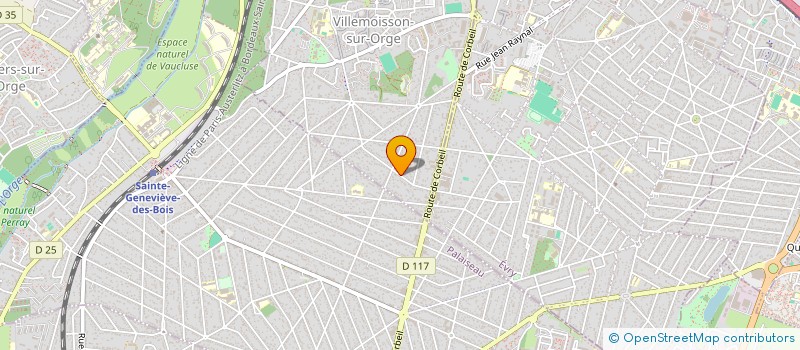 localisation de l'entreprise SCI GENLEC à VILLEMOISSON-SUR-ORGE