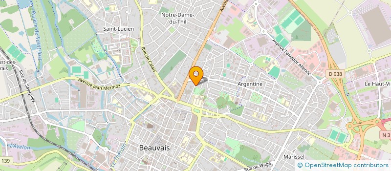 localisation de l'entreprise SCI GENO  LOOS