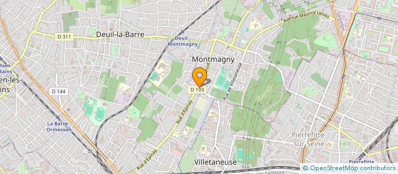 localisation de l'entreprise SCI GENOVESI  MONTMAGNY