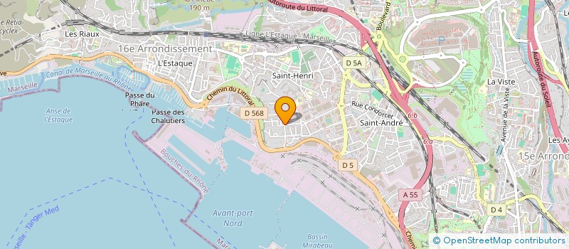 localisation de l'entreprise SCI GENRE à MARSEILLE