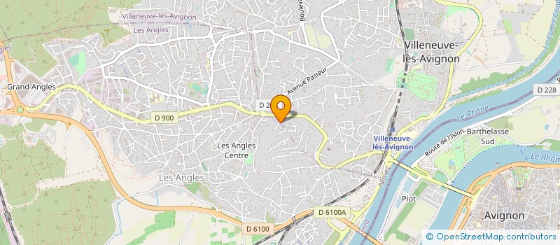 localisation de l'entreprise SCI GENROCH  VILLENEUVE-LES-AVIGNON