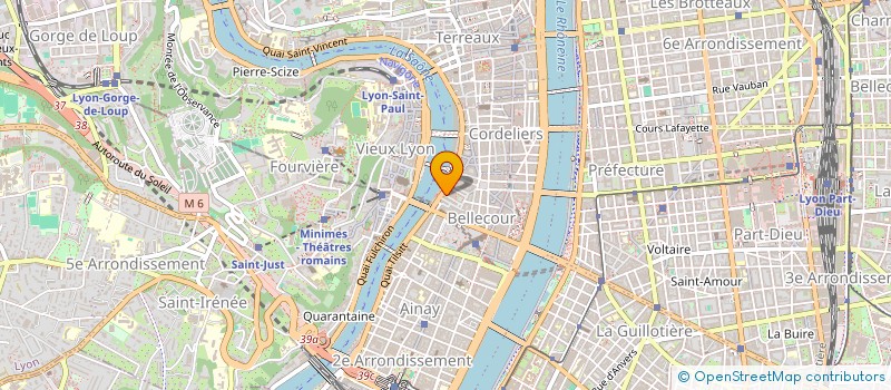 localisation de l'entreprise SCI GENSOUL 3  LYON