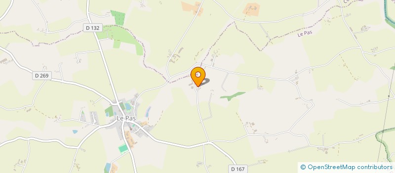 localisation de l'entreprise SCI GENTIANE  LE PAS