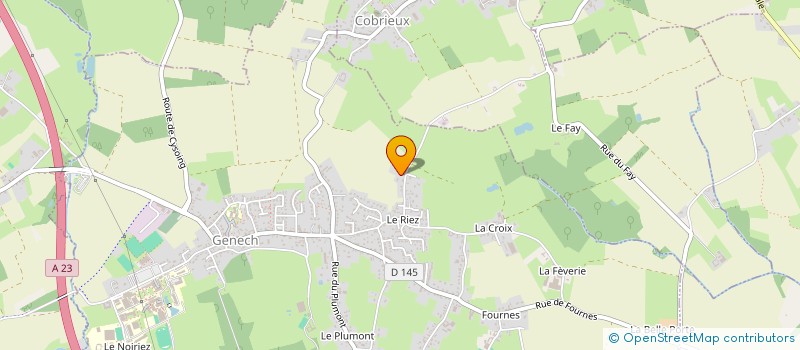 localisation de l'entreprise SCI GENTIL  GENECH