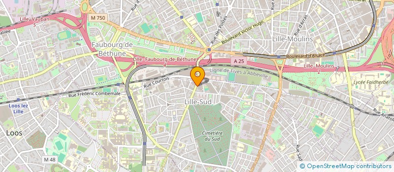 localisation de l'entreprise SCI GENTILLE à LILLE