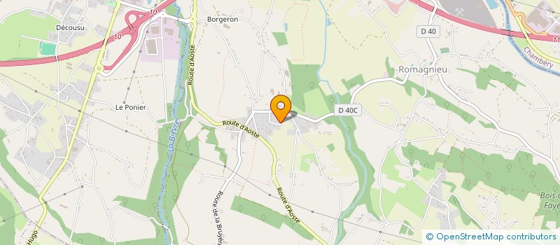 localisation de l'entreprise SCI GENTILS à ROMAGNIEU