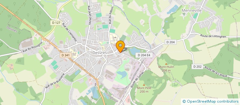 localisation de l'entreprise SCI GENYAL  DESVRES