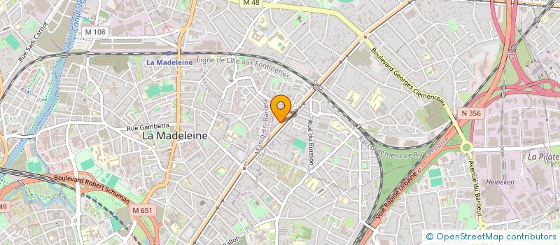 localisation de l'entreprise SCI GENYMMO 1 à LILLE