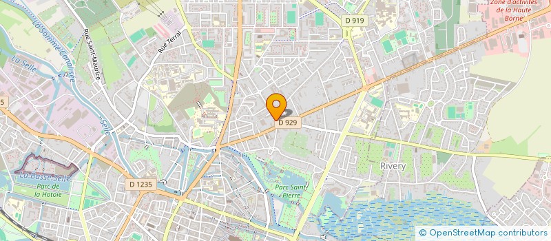localisation de l'entreprise SCI GEO à AMIENS
