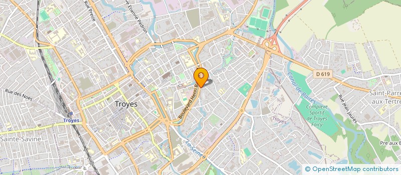 localisation de l'entreprise SCI GEO KAREVE à TROYES