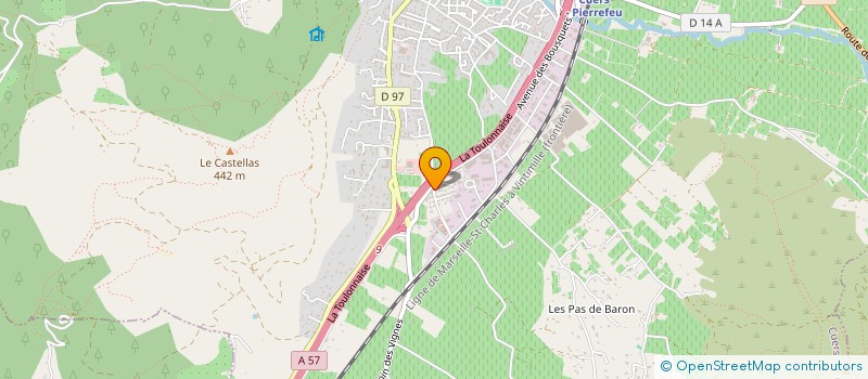 localisation de l'entreprise SCI GEODE  CUERS