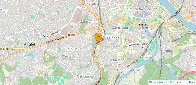localisation de l'entreprise SCI GEODOTED à LABENNE