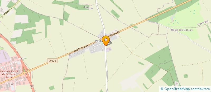 localisation de l'entreprise SCI GEOFFREY CLEMENT  CAMON