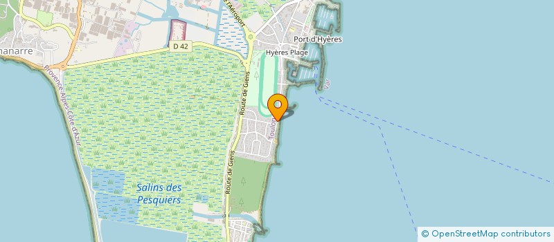 localisation de l'entreprise SCI GEOFFROY à HYERES
