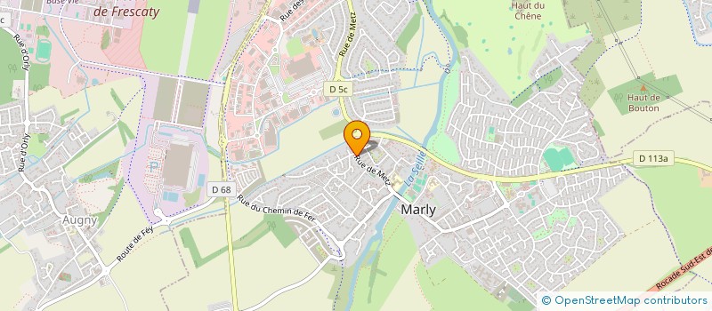localisation de l'entreprise SCI GEOFFROY à MARLY