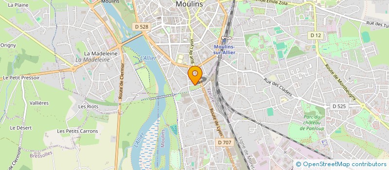 localisation de l'entreprise SCI GEOFFROY  AVERMES