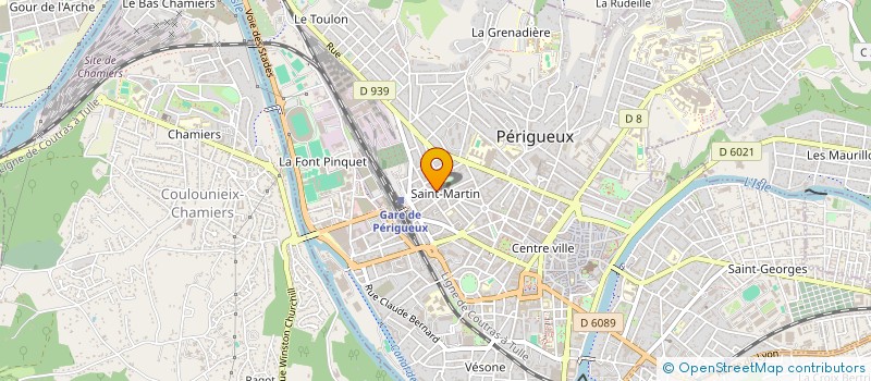 localisation de l'entreprise SCI GEONA à PERIGUEUX