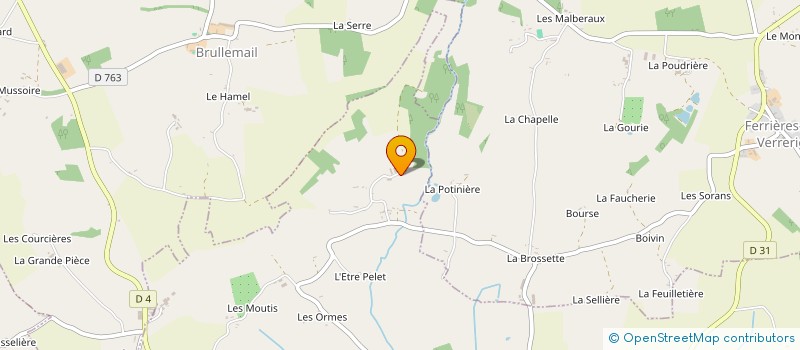 localisation de l'entreprise SCI GEORFINT à COURTOMER