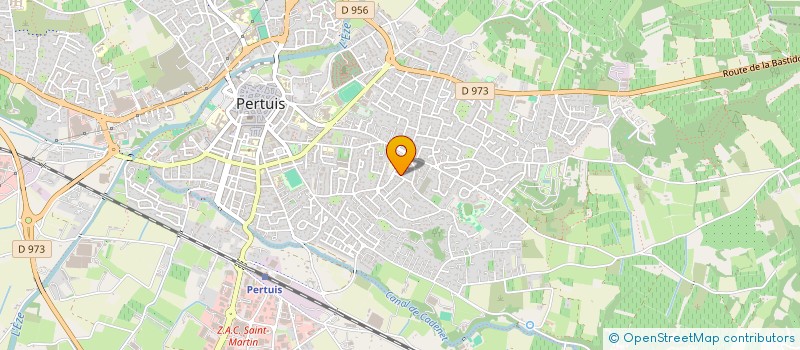 localisation de l'entreprise SCI GEORGE  PERTUIS