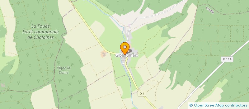 localisation de l'entreprise SCI GEORGE HENRY  GIBEAUMEIX