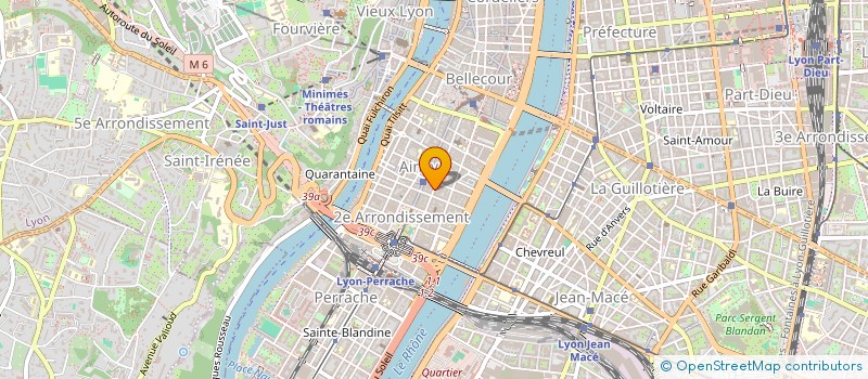 localisation de l'entreprise SCI GEORGE-NOURI  LYON