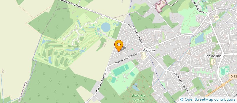 localisation de l'entreprise SCI GEORGELIN-GRELARD  PESSAC