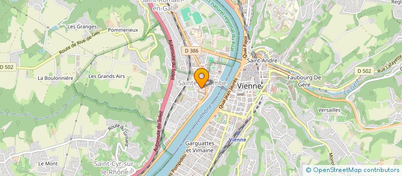 localisation de l'entreprise SCI GEORGES  SAINTE-COLOMBE