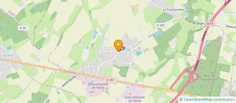 localisation de l'entreprise SCI GEORGES  TRANGE