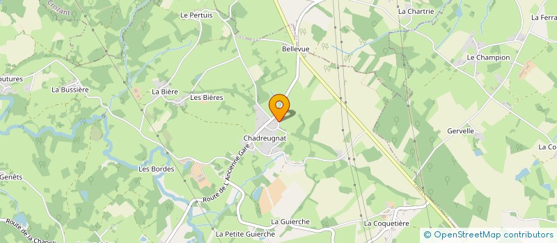 localisation de l'entreprise SCI GEORGES à LAFAT