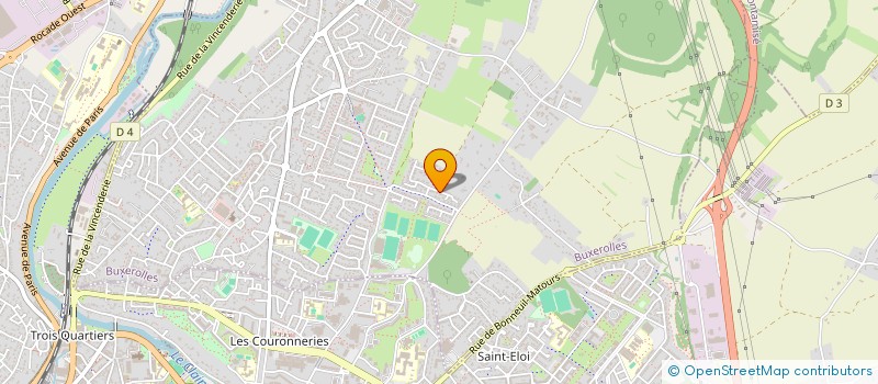 localisation de l'entreprise SCI GEORGES  BUXEROLLES