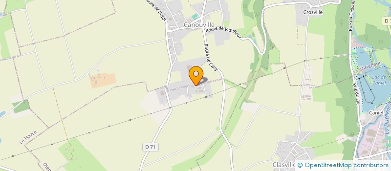 localisation de l'entreprise SCI GEORGES  CANOUVILLE