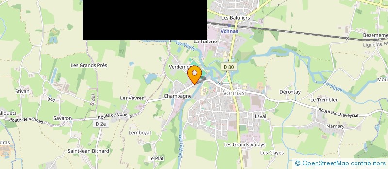 localisation de l'entreprise SCI GEORGES BLANC IMMOBILIER IV à VONNAS