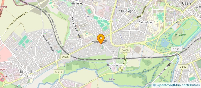 localisation de l'entreprise SCI GEORGES EDOUARD à CAEN