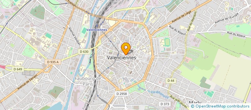 localisation de l'entreprise SCI GEORGES PAUL  VALENCIENNES