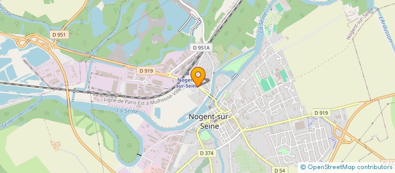 localisation de l'entreprise SCI GEORGET  NOGENT-SUR-SEINE