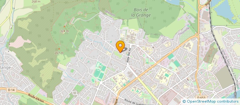 localisation de l'entreprise SCI GEORGETTE à THIONVILLE