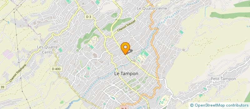 localisation de l'entreprise SCI GEORGI à LE TAMPON