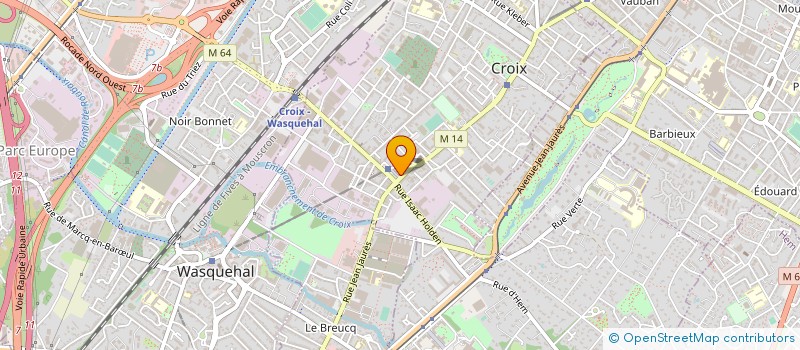 localisation de l'entreprise SCI GEORHELE à CROIX