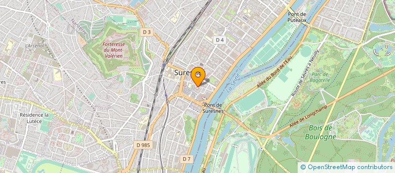 localisation de l'entreprise SCI GEORSIM à BOULOGNE-BILLANCOURT