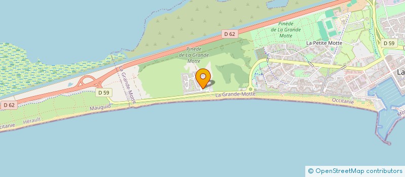 localisation de l'entreprise SCI GEOVI  CANNES-ET-CLAIRAN